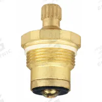 GERBER Cartridge: For Gerber Classics and Commercial Sink Faucets Series, Use with Hot Water, Brass (MPN G0098688). Key specifications — Compatible Series: Gerber Classics and Commercial Sink Faucets; For Water Temperature: Hot; Compatible Brand: Gerber; Product Type: Cartridge; Material: Brass.