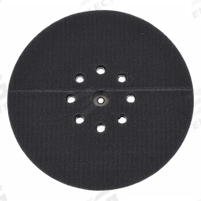 BN PRODUCTS USA Firm Sanding Pad: 9 in Wd, Round, Hook and Loop, Hard - Backing Pads for Power Sanders