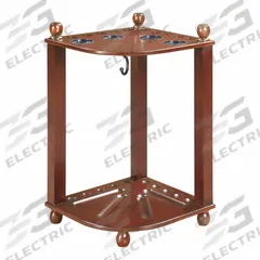 HATHAWAY Cue Rack: Walnut, 16 in Overall Wd, 28 in Overall Ht (MPN BG2569W). Key specifications — attr989535: Cue Rack; attr989526: Veneer; attr989508: HATHAWAY; attr989511: Walnut; attr999291: No Mounting Hardware.