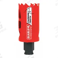 DIABLO Hole Saw: 1 1/2 in Saw Dia., 3 Teeth per Inch, 2 3/8 in Max. Cutting Dp, Carbide Tipped (MPN DHS1500CT). Key specifications — attr1098070: 3; attr1098087: DIABLO; attr1098073: Snap-Lock Plus™.