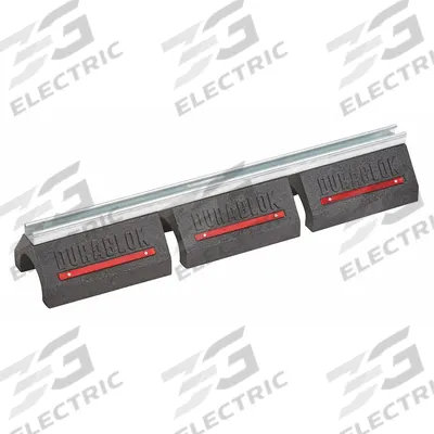DURA-BLOK Pipe Support Block: Rubber Base, Electroplated Cast Iron, 6 in Overall Lg - Support Blocks with Strut Channel