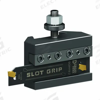 DORIAN Tool Post Holder: For QITP40N Tool Post Series - Cut-Off Blade Holders