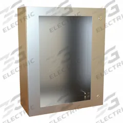 HAMMOND Electrical Enclosure: Stainless Steel, 30 in x 24 in x 10 in, NEMA 12/13/3R/4/4X, Hinged (MPN EN4SD302410WSS). Key specifications — Brand: HAMMOND; Closure Method: 1/4-Turn Latch; Enclosure Material: Stainless Steel; Knockouts: Not Included.