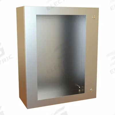HAMMOND Electrical Enclosure: Stainless Steel, 30 in x 24 in x 10 in, NEMA 12/13/3R/4/4X - Stainless Steel Enclosures