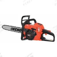 ECHO Gas-Powered Chainsaw: 16 in Bar Lg, Rear Handle, Auto/Adj/Auto Chain Oiler, 2.2 hp Horsepower (MPN CS-3510-16). Key specifications — Engine Cycle: 2-Cycle; Brand: ECHO; Chain Oiler: Auto/Adjustable.