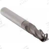 APPROVED VENDOR Ball End Mill: Carbide, TiCN Coated, 4 Flute, 1/8" Mill Dia, 1/2" LOC, 1-1/2" OAL (MPN 223-001023)