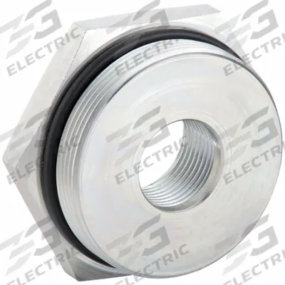 PARKER Metal Pipe Straight: 2 in x 3/4 in, Male Threaded x Female SAE Threaded - Threaded High-Pressure Pipe Fittings