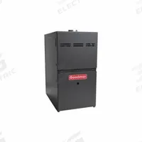 GOODMAN Residential Gas Furnaces: 60,000 BtuH Heating Capacity Input, 1,600 cfm, Upflow Furnace (MPN GR9S800604BN). Key specifications — Overall Dimensions - H x W x D: 33-1/2 in x 14 in x 28 in; Air Flow: 1,600 cfm; California Low NOx Compliant: Yes; Brand: GOODMAN.
