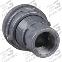 SPEARS Bulkhead Tank Fitting: PVC Body, 2 in Female NPT Threaded Inside, Neoprene Gasket (MPN 8172-020). Key specifications — Fitting Material: PVC; Brand: SPEARS.