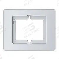 JOHNSON CONTROLS Wall Plate: Johnson Controls T8000 Series, 38Y194/38Y195, Horizontal / Rectangle (MPN ACC-WALLPLT). Key specifications — Brand: JOHNSON CONTROLS; Compatible Brand and Series: Johnson Controls T8000 Series; Compatible Grainger Part Number: 38Y195; Mounting Direction/Shape: Horizontal; Accessory Type: Wall Plate; Color/Material: White, Plastic; Overall HxW: 6 in x 4 in.