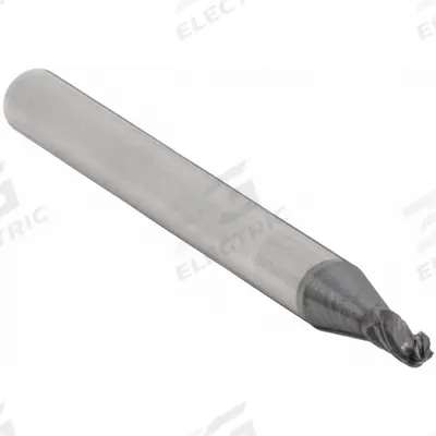 APPROVED VENDOR Ball End Mill: Carbide, AlTiN Coated, 4 Flute, 3/32" Mill Dia, 3/16" LOC - General Purpose Carbide Ball End Mills