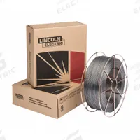 LINCOLN ELECTRIC Hardfacing Flux-Cored Wire: Lincore 60-O, 1/16 in, 25 lb, DCEP, 58 HRC (MPN ED031132). Key specifications — Brand: LINCOLN ELECTRIC; Maximum Rockwell Hardness (As Welded): 58 HRC.