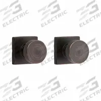KWIKSET Door Knob Lockset: Passage Knob Locksets (MPN 720PSK-SQT-11P-6AL-RCS). Key specifications — Lockset Style: Rose; ANSI Lockset Function: Hall.