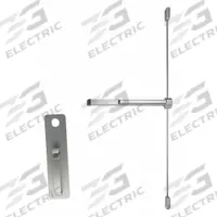 VON DUPRIN Exit Device: 3 ft Max Door Wd, Aluminum (MPN 22TP-3-SP28). Key specifications — Product Type: Exit Device; Brand: VON DUPRIN; Exit Device Type: Rim; Outside Trim Type: Thumbpiece Pull; Exit Bar Style: Touchbar; ADA Compliant: Yes.