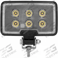 MAXXIMA Vehicle Work Light: Rectangular, Flood, LED, Bolt/Bracket, Blunt Cut Wires, Universal, Black (MPN MWL-29). Key specifications — Housing Color: Black; Brand: MAXXIMA; Mount Type: Bolt; Electrical Connection: Blunt Cut Wires; Installation Type: Permanent.