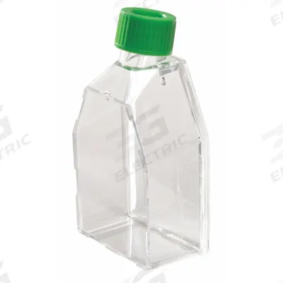APPROVED VENDOR Cell Culture Flask: Cell Culture, Polystyrene, 25 mL, 0.84 fl oz - Plastic Cell Culture Flasks