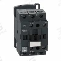 SCHNEIDER IEC Magnetic Contactor: Non-Reversing, 3 Poles, 3NO Contacts, 25 A, 240V AC Coil (MPN DPE25U7). Key specifications — Brand: SCHNEIDER; Integrated Surge Suppression: No.