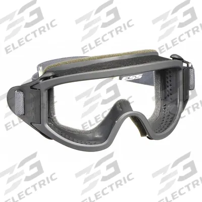 ESS Safety Goggles: Clear, Anti-Fog/Chemical-Resistant/Scratch-Resistant, Indirect Venting - Standard Firefighting Safety Goggles