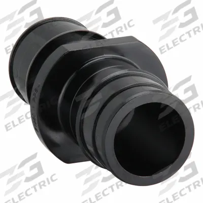 ZURN Barbed Fitting Coupling: 3/4 in ID x 3/4 in ID x 1 in Pipe Size, Barbed - Expansion Polymer Barbed Tube Fittings