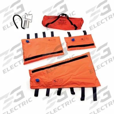 FERNO Vacuum Splint Kit: Arm/Leg, 53 9/16 in Overall Lg, 28 11/16 in Overall Wd - Vacuum Splints