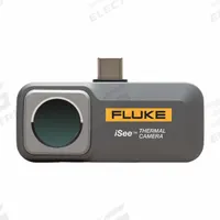 FLUKE Thermal Camera for iOS phone, type C adapter: -4°F to 1,022°F, 56° x 42°, 32°F Min Op Temp °F (MPN FLUKE-TC01C 25HZ). Key specifications — Brand: FLUKE; Infrared Resolution: 256 × 192; Emissivity Adjustability: Adjustable; Field of View: 56° x 42°.
