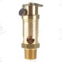 CONRADER Safety Valve: Soft Seat, 1/2 in (M)NPT Inlet (In.), 125 psi Preset Setting (PSI), Brass (MPN SRV530-1/2-125). Key specifications — attr291993: Soft Seat; attr291998: Brass; attr292007: Silicone; attr292009: Brass; attr294753: CONRADER.