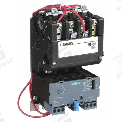 Siemens Magnetic Motor Starter: Non-Reversing, 3 Poles, NEMA Size 0 - Non-Reversing Starters with Electronic Overloads