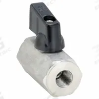 APPROVED VENDOR Manual Two-Way Ball Valve: 1/8 in Nominal Valve Size, 316 Stainless Steel, One-Piece (MPN G-SSMF-18NL). Key specifications — Brand: APPROVED VENDOR; Handle: Wedge.