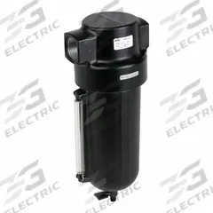 ARO Compressed Air Filter: Particulate, 2 in NPT, 5 micron, 1,400 cfm, 250 psi Max Op Pressure (MPN F45591-410). Key specifications — attr110055: Super Duty Series Standard Filter; attr110008: ARO.