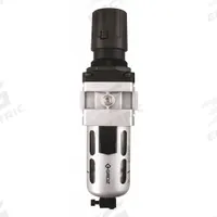 GROZ Filter-Regulator: Std Duty Series, 1/2 in NPT, 106 cfm, 40 micron, 7 psi to 145 psi, Aluminum (MPN FRC159334-S). Key specifications — attr109419: GROZ; attr109429: Aluminum; attr109463: No; attr109467: Nitrile; attr109468: Standard Duty.