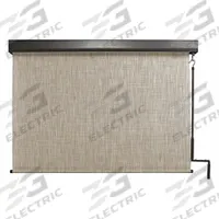 KEYSTONE FABRICS Exterior Sun Shade: Caribbean, 48 in Valence Wd, Pole and Crank, 90% UV Protection (MPN E70.48.50). Key specifications — Operation Mechanism: Pole and Crank; Tie Down Type: Bungee and Hook System; Operation Side: Right; Valance Color: Oil Rubbed Bronze; Manufacturer Part Number: E70.48.50; Brand: KEYSTONE FABRICS; Fabric Color: Caribbean.