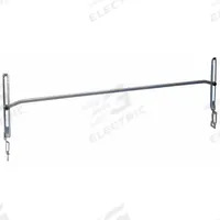 NVENT ERICO T-Grid Box Hanger: 8 in Ht, nVent CADDY Armour/Pre-Galvanized (MPN 512A). Key specifications — For Use With: Speaker Cases; Includes: Box Mounting Clip; Accessory Type: T-Grid Box Hanger; Finish: nVent CADDY Armour; Brand: NVENT ERICO; Features: T-Grid Span of 24 in.