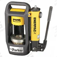 PARKER Hose Crimping Machine: 3/4 in Max, Hydraulic-Powered/Manual, Bench Mount, 30 ton Force (MPN 94C-001-PFD). Key specifications — attr666555: 2 Wire Braid; attr564939: PARKER; attr564965: Bench Mount.