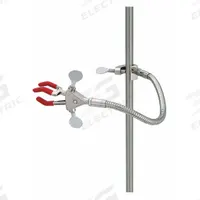 OHAUS Holder: Flex System Clamp, 18 in Overall Lg, 0 in Min Jaw Opening, 1/2 in Arm Dia (MPN CLS-FLEXLL). Key specifications — attr1025734: OHAUS; attr1025736: Nickel Plated; attr1025747: Flex System Clamp.