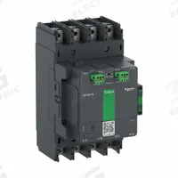 SCHNEIDER Contactor: 4 Poles, 4NO Contacts, 185 A, 24V AC/48V AC Coil (MPN LC1G1854BEEA). Key specifications — Brand: SCHNEIDER; Integrated Surge Suppression: No; Wire Termination Type: Spring Loaded; Nominal Coil Voltage @ 60Hz: 48V AC.