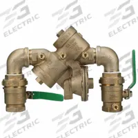 WILKINS Backflow Preventer: 975XL2, With Strainer, Bronze, 2 in Pipe Size, FNPT, 33°F – 180°F (MPN 2-975XL2SEU). Key specifications — Shut-Off Valve Type: Ball Valve; Connection Type: FNPT.
