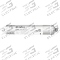 PENTAIR/EVERPURE Inline Water Filter: 0.75 gpm, 4,800 gal, 10 1/2 in Overall Ht (MPN EV910086-75). Key specifications — Connection Type: Quick-Connect; Filter Media: Hexametaphosphate Crystal; Reduces: Scale; Brand: PENTAIR/EVERPURE.