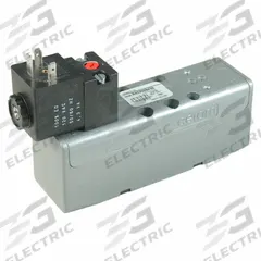 AVENTICS Solenoid Air Control Valve: Series CERAM, Single Solenoid, Five-Way / Two-Position, 24V DC (MPN R432006441). Key specifications — attr1076671: Internal Pilot; attr1076694: Spring Return; attr1076684: Non-Locking; attr1076708: 24V DC.