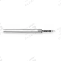 TEMPCO Swaged Cartridge Heater: 250 W Watts, 4 in Lg, 12 in Lead Lg, 120V, 45 W/sq in, 1/2 in Dia (MPN HDC20598). Key specifications — Watt Density: 45 W/sq in; Brand: TEMPCO; Heater Voltage: 120V.