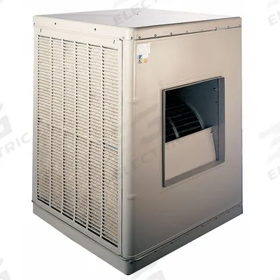 CHAMPION Ducted Evaporative Cooler: 4,000 sq ft, 2 in Pad Thick - Commercial Ducted Evaporative Coolers