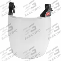 MILWAUKEE Face Shield: Anti-Fog/Scratch-Resistant, Reusable/X-Ray Detectable, Clear (MPN 48-73-1421). Key specifications — Visor Coating: Scratch-Resistant; Visor Color: Clear; Compatible with Series: BOLT™.