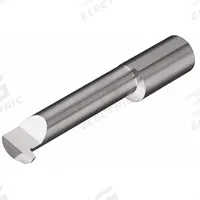 MICRO 100 Threading Tool: 1/2 in Shank Dia., Bright (Uncoated), 0.2400 in Center to Cutting Tip (MPN SAT-2000-10)