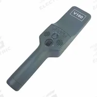 METAL DEFENDER Metal Detector: 1 1/2 in Scan Dp, 16 in L x 2 7/8 in W x 16 in H, 1 Battery Required (MPN MD-160). Key specifications — Alert Type: Sound; Batteries Included: Batteries Included; Battery Size: 9V; Brand: METAL DEFENDER.