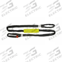 TOW-ALL Tuflex Recovery Strap: 30 ft Overall Hook Size, 30 ft Overall Lg, White, Nylon (MPN TSEN180X30). Key specifications — Material: Nylon; Overall Hook Size: 30 ft; Attachment Style: Eye; Duty Capacity: Heavy Duty; Brand: TOW-ALL; Equipment Color: White.