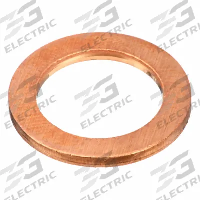 APPROVED VENDOR Sealing Washer: M16.5 Screw Sz, Copper, Copper Seal, 16.5 mm Inside Dia - Single-Piece Sealing Washers