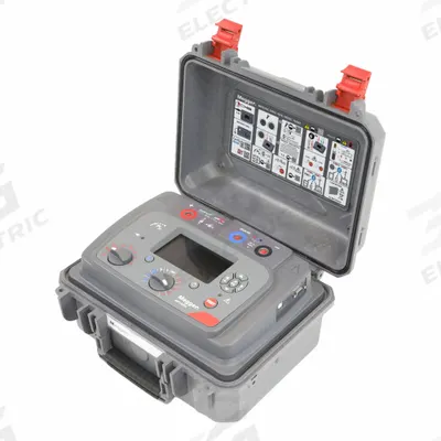 MEGGER Insulation Resistance Tester: 100 kiloohm to 10 gigohm, CAT IV 1000V, IP40/IP65 - Megohmmeters for Harsh Environments