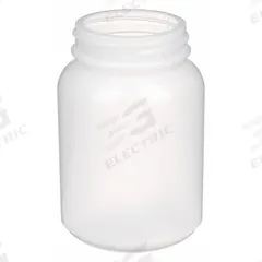 QORPAK Bottle: HDPE, 250 mL, 8.5 fl oz, Natural, 53-400 mm, No Closure, No Closure, Sampling (MPN PLA-03317). Key specifications — Brand: QORPAK; Graduated: No; Body Color: Natural.