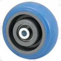 APPROVED VENDOR Caster Wheel: 5 in Wheel Dia., 2 in Wheel Wd, Rubber, 500 lb Load Rating, Nylon, Std (MPN SWB-0520-08). Key specifications — Wheel Core Material: Nylon; Wheel/Tread Color: Blue; Brand: APPROVED VENDOR.