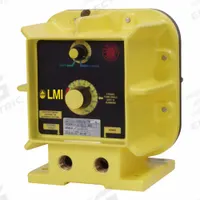 LMI PUMPS Chemical Metering Pump: Solenoid, 115V AC, PVC Head, PTFE Diaphragm, 4 gpd Max. Flow Rate (MPN E721-368SI). Key specifications — Brand: LMI PUMPS; Diaphragm Material: PTFE; Reproducibility: ±1.0%; Nameplate Voltage: 115V AC; Check Ball Material: Ceramic; Fitting Material: PVC; Seal Material: PVDF/Polyprel.