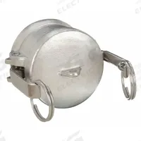 Dust Cap: 3 in Coupling Size, 125 psi Max. Working Pressure @ 70 F, 2 13/16 in Overall Lg, Nitrile (MPN 3LX51). Key specifications — Gasket Material: Nitrile; Includes Locking Arm: Yes; Body Material: 316 Stainless Steel; Brand: APPROVED VENDOR.